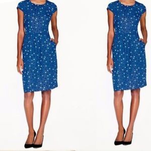 100% Silk J.Crew cap sleeve dress